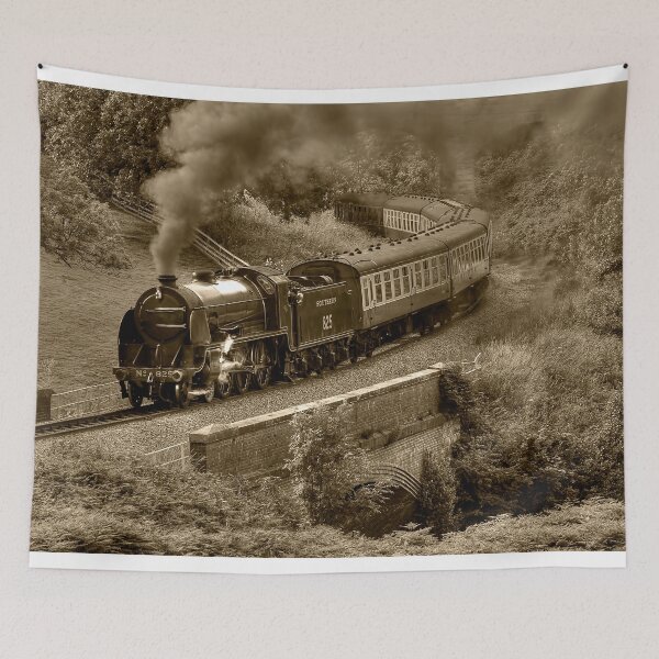 Item preview, Southern 825 Locomotive (Sepia) designed and sold by Steve H Clark.