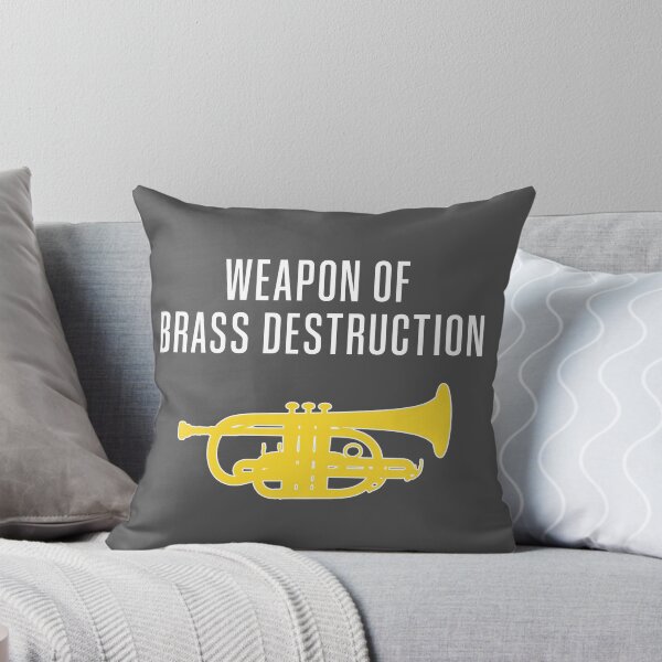 Item preview, Cornet - WEAPON OF BRASS DESTRUCTION - Funny trumpet gift / Funny cornet gift designed and sold by HEJAshirts.