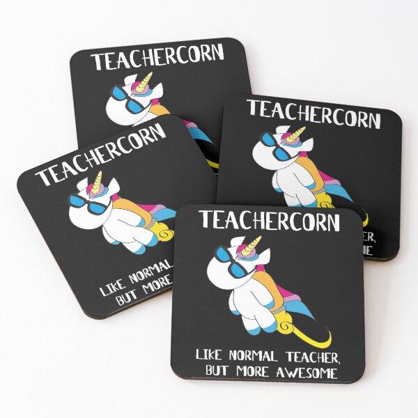 Item preview, Teachercorn Unicorn Jetpack Awesome Teacher designed and sold by onicon.
