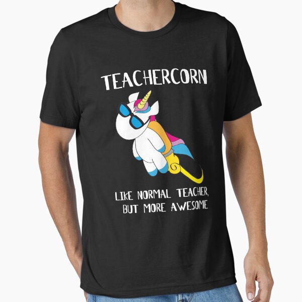 Item preview, Teachercorn Unicorn Jetpack Awesome Teacher designed and sold by onicon.