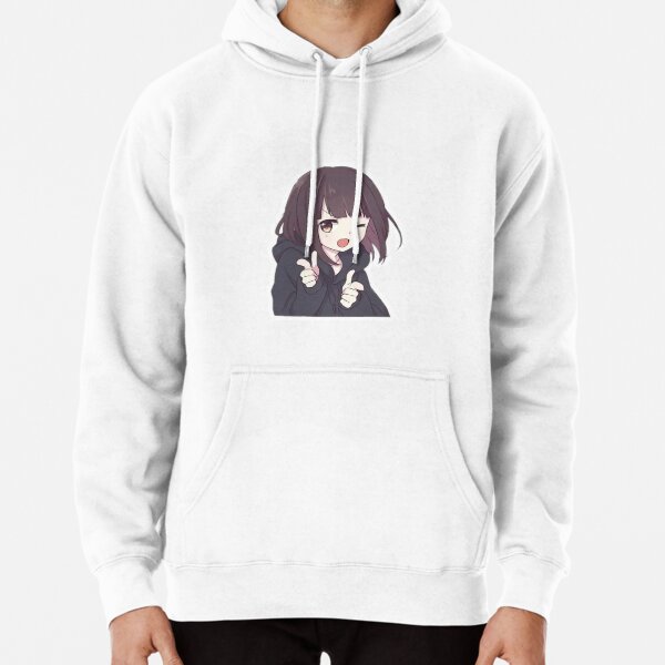 Sad girl 2024 anime hoodie