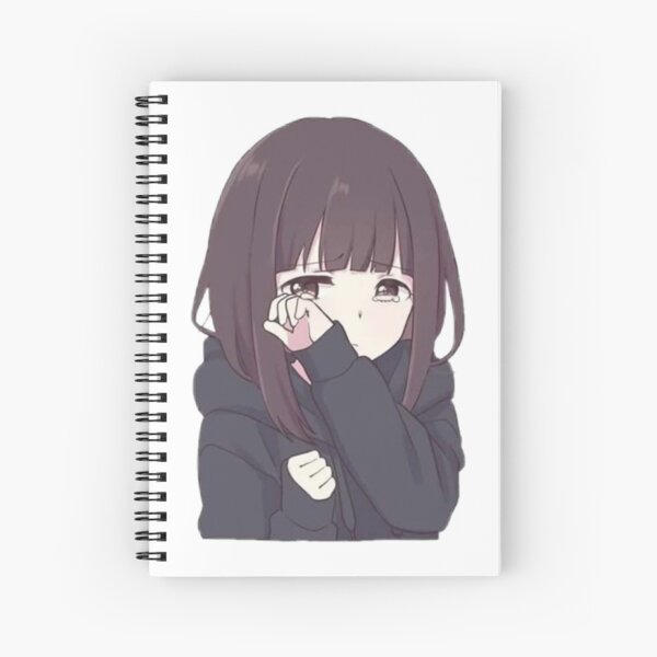 Sadness Spiral Notebook by Harukuradesu0