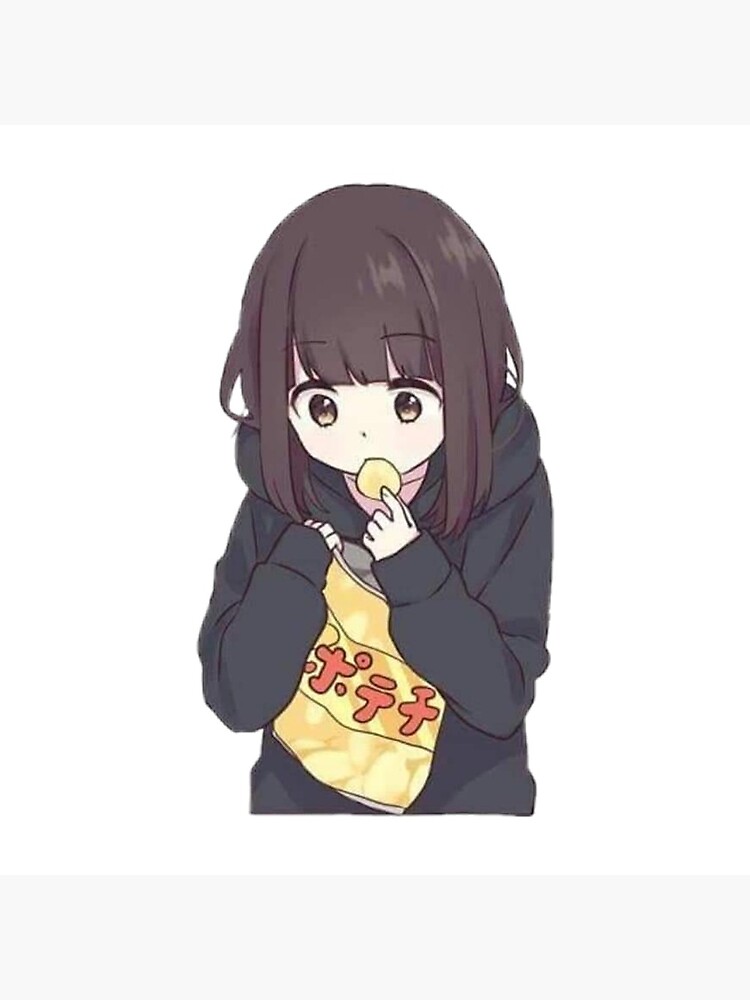 I draw cute anime girl eating ramen / Menhera Shoujo Kurumi-chan - Anime  Ramen - Mug