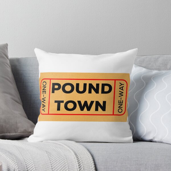 Item preview, One Way Ticket to Pound Town designed and sold by AMangoTees.