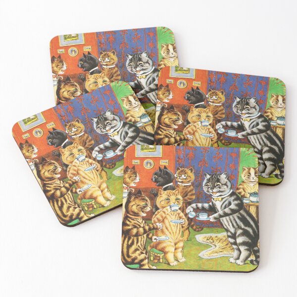 Item preview, tea party Cats designed and sold by vantobbin.