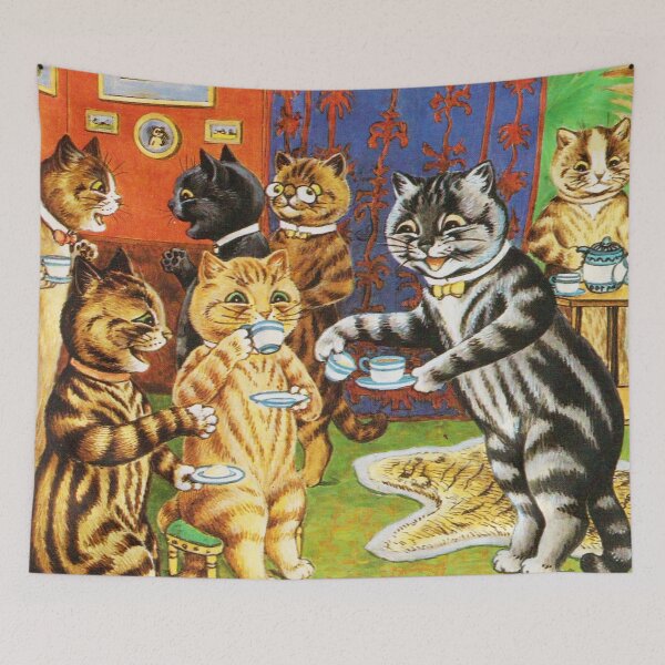 Item preview, tea party Cats designed and sold by vantobbin.