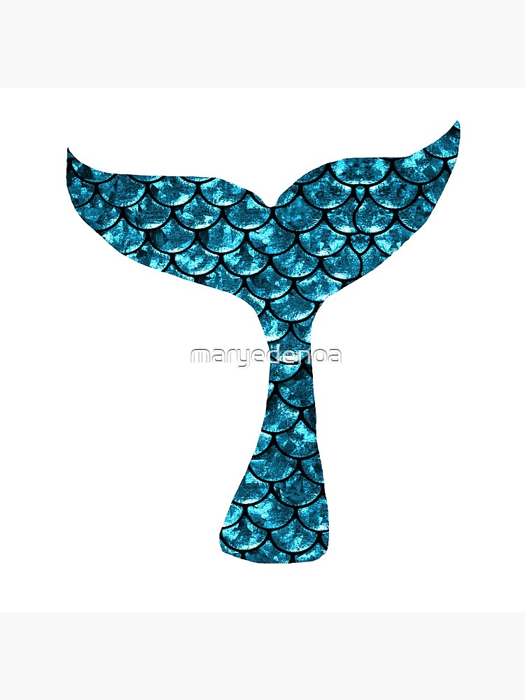 Mermaid Tail - Blue by maryedenoa