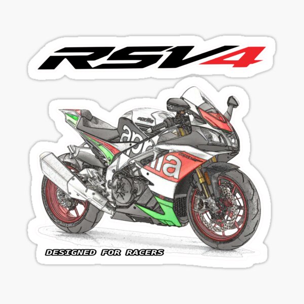 Sticker MotoGP RSV4 DORSODURO 750 900 Shiver 7207-0119 Vinyl Decal Aprilia 