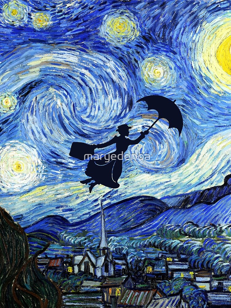 Mary Poppins Starry Night by maryedenoa