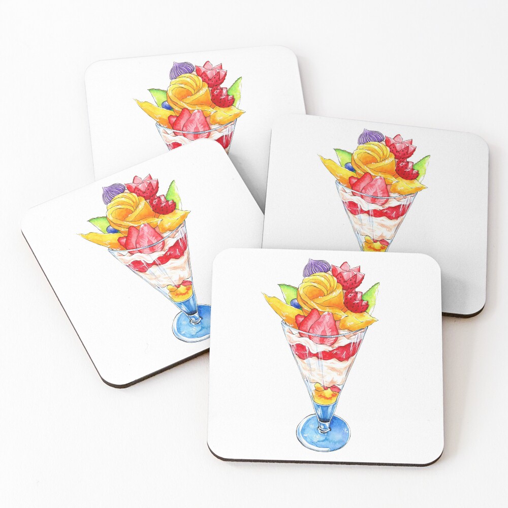 Item preview, Coasters (Set of 4) designed and sold by oolongcha.