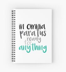 Cuaderno de espiral En Omnia Paratus