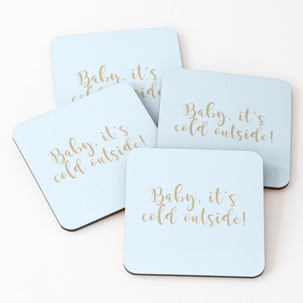 Item preview, Baby it's cold outside blue designed and sold by Jenmag.