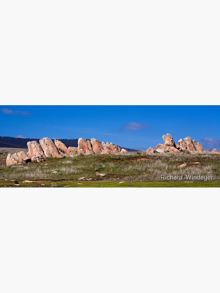 Thumbnail 3 of 3, Poster, Rocky Outcrop, Kosiusko National Park designed and sold by Richard Windeyer.