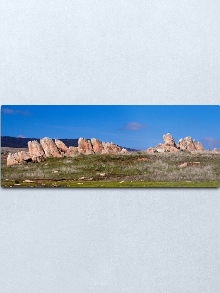 Alternate view of Rocky Outcrop, Kosiusko National Park Metal Print
