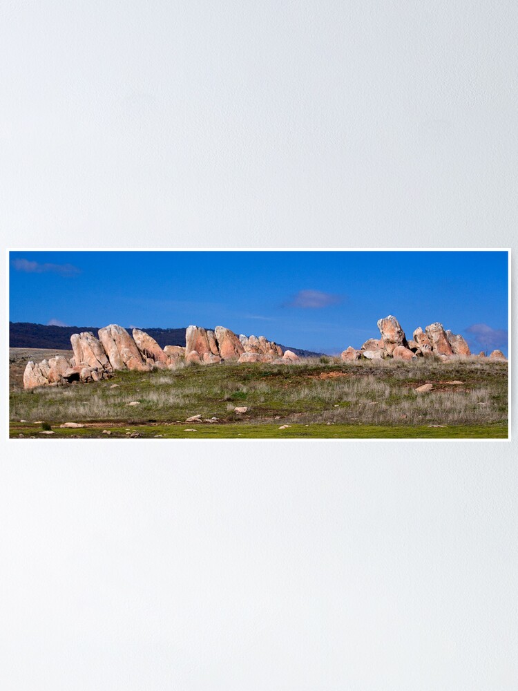 Poster, Rocky Outcrop, Kosiusko National Park designed and sold by Richard  Windeyer