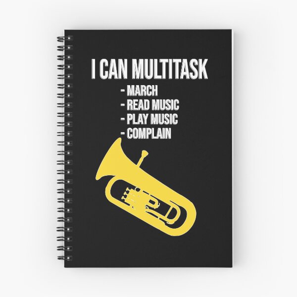 Item preview, Euphonium - I can multitask..., funny Euphonium/ Baritone gift idea designed and sold by HEJAshirts.