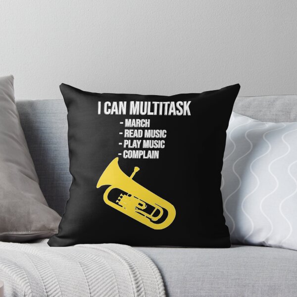 Item preview, Euphonium - I can multitask..., funny Euphonium/ Baritone gift idea designed and sold by HEJAshirts.