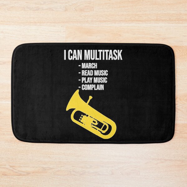 Item preview, Euphonium - I can multitask..., funny Euphonium/ Baritone gift idea designed and sold by HEJAshirts.