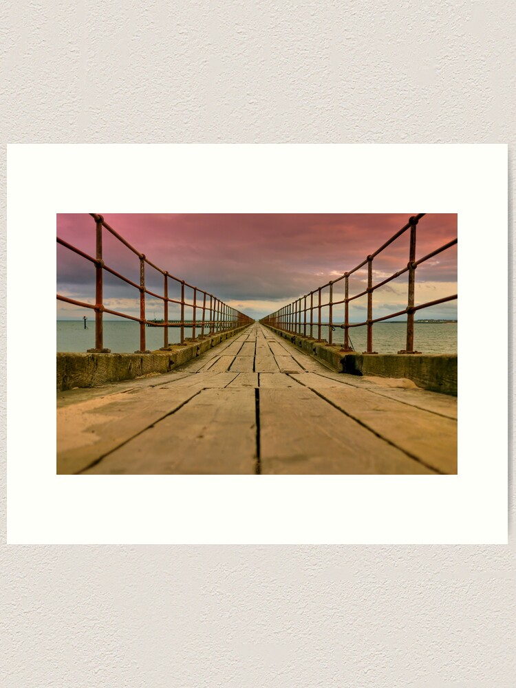 Alternate view of planks Art Print