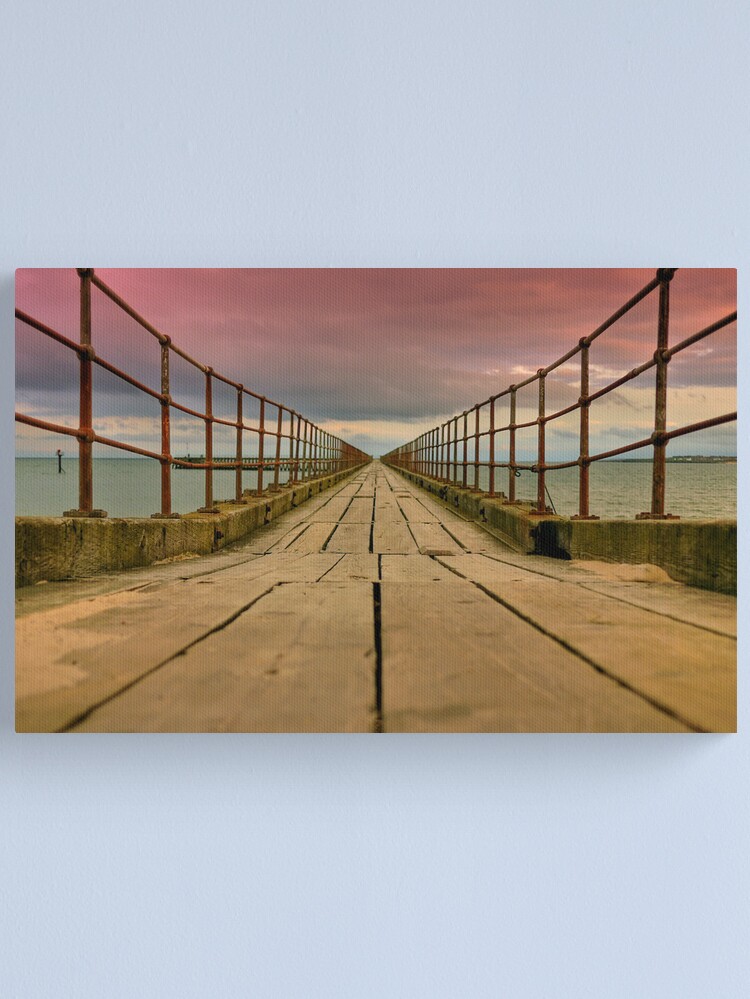 Alternate view of planks Canvas Print