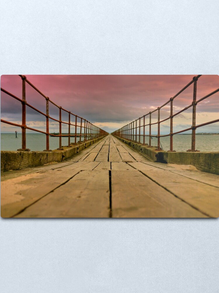 Alternate view of planks Metal Print