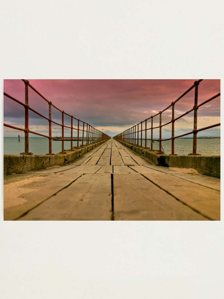 Alternate view of planks Photographic Print