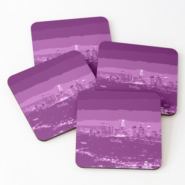 Item preview, Los Angeles | Purple | City Colors designed and sold by MWhydesigns.