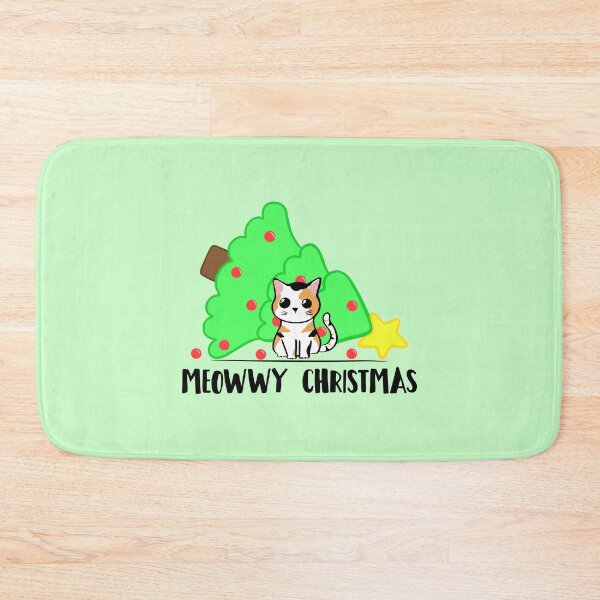 Item preview, Christmas Card from the Cat - Cat Christmas Card - MEOWWY Christmas - Funny Christmas Card - Tabby Cat Owner - Pun - Kitten - Humour - Humor designed and sold by JTBeginning-x.