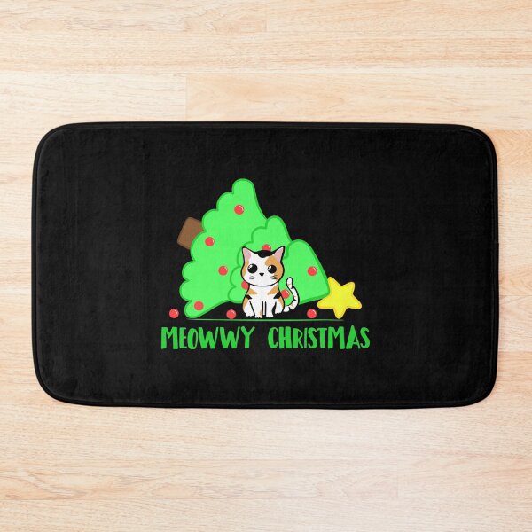 Item preview, Christmas from the Cat - Cat Christmas Tshirt - MEOWWY Christmas - Funny Christmas  - Tabby Cat Owner - Pun - Kitten - Humour - Humor designed and sold by JTBeginning-x.