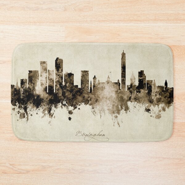 Artikelvorschau, Birmingham England Skyline entworfen und verkauft von ArtPrints.