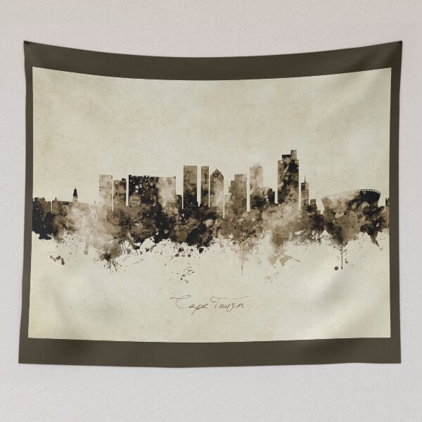 Item preview, Cape Town South Africa Skyline designed and sold by ArtPrints.