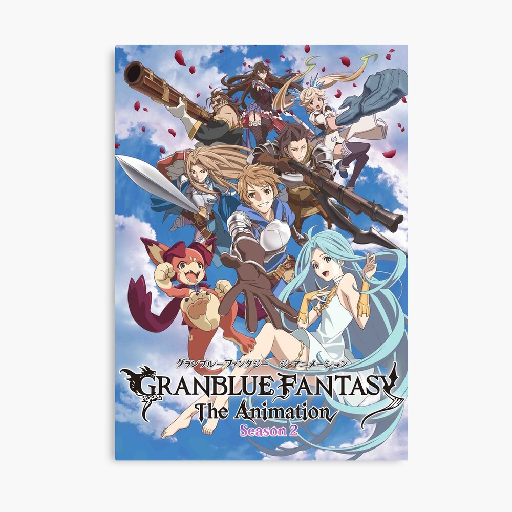 Granblue Fantasy The Animation Poster Photographic Print By Fusudrama Redbubble
