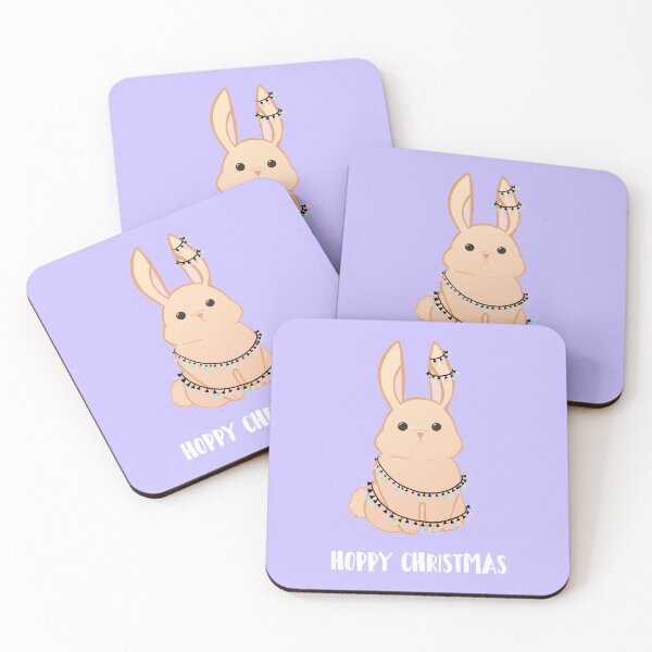 Item preview, RABBIT Chrismas - Bunny - Happy Christmas from the Rabbit - HOPPY Christmas - From the Pet - Funny - Christmas Puns designed and sold by JTBeginning-x.