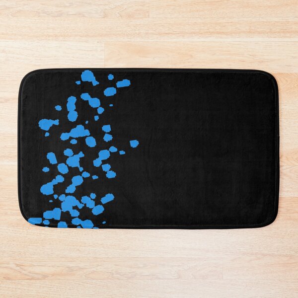 Item preview, Blue Splatters (black) designed and sold by Jeremy Crotty.