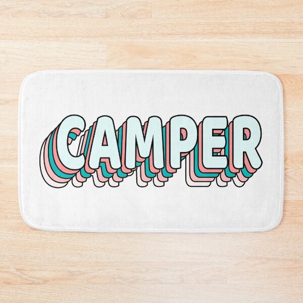 Item preview, Camper Vintage Retro designed and sold by SassyClassyMe.