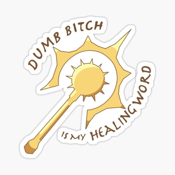 Healing Word Sticker