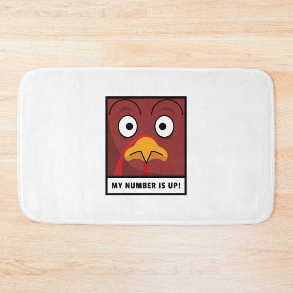 Item preview, MY NUMBER IS UP TURKEY THANKSGIVING FUNNY DESIGN designed and sold by ER-DESIGNS.
