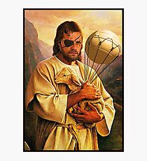 Venom Jesus Snake - parody Photographic Print