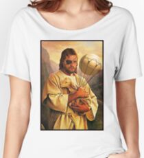 Venom Jesus Snake - parody Women's Relaxed Fit T-Shirt