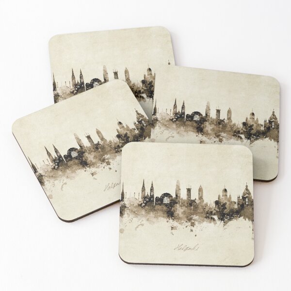 Item preview, Helsinki Finland Skyline designed and sold by ArtPrints.
