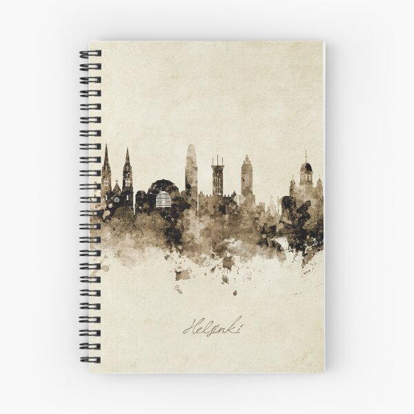 Item preview, Helsinki Finland Skyline designed and sold by ArtPrints.