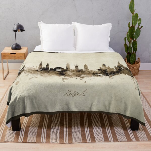 Item preview, Helsinki Finland Skyline designed and sold by ArtPrints.