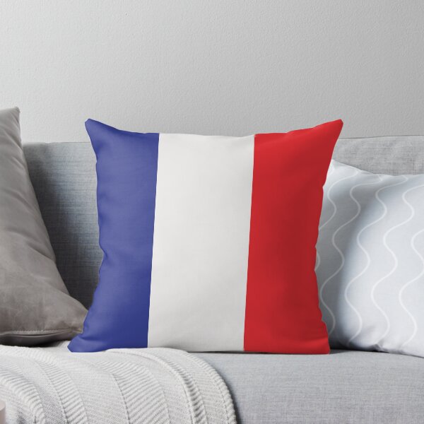 Item preview, World of Color Flags - Country Cushion - Flag of France designed and sold by WorldColorFlags.