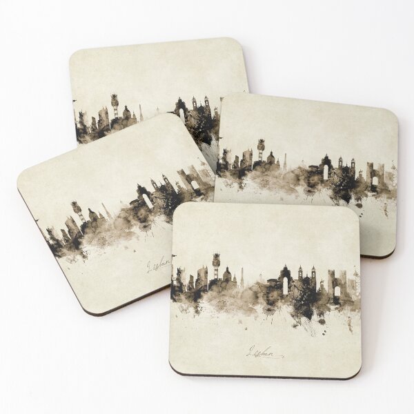 Item preview, Lisbon Portugal Skyline designed and sold by ArtPrints.