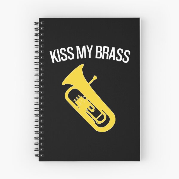 Item preview, Euphonium - KISS MY BRASS, divertida idea de regalo de Euphonium / Baritone designed and sold by HEJAshirts.