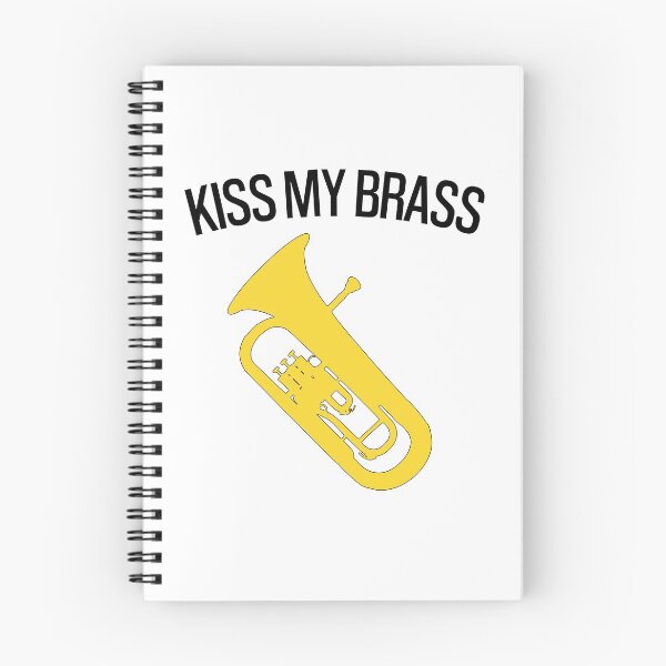 Item preview, Euphonium - KISS MY BRASS, funny Euphonium/ Baritone gift idea designed and sold by HEJAshirts.