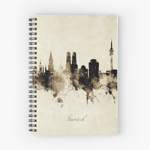 Item preview, Munich Germany Skyline designed and sold by ArtPrints.