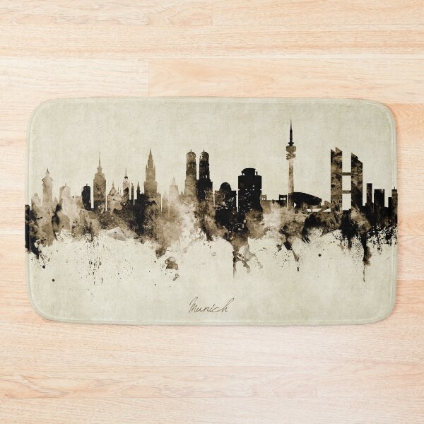 Item preview, Munich Germany Skyline designed and sold by ArtPrints.