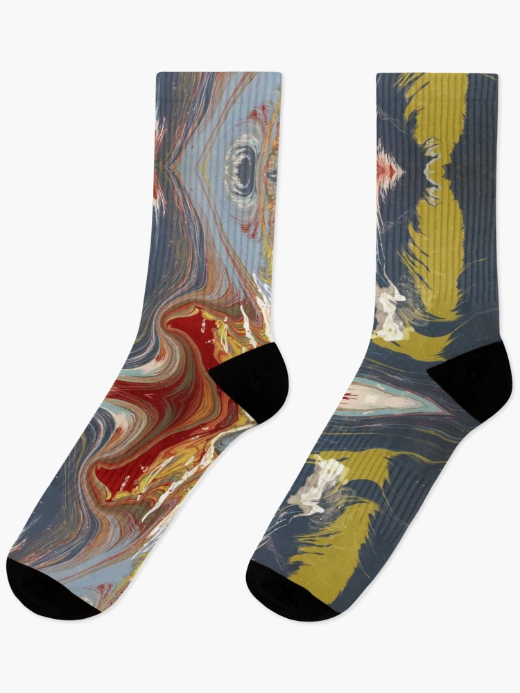 Thumbnail 1 of 5, Socks, Weekly Colors designed and sold by RivalArtDesigns.