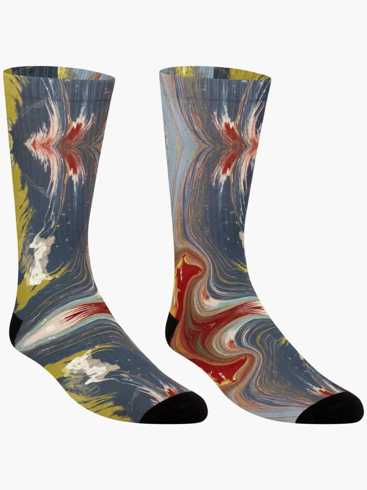 Thumbnail 3 of 5, Socks, Weekly Colors designed and sold by RivalArtDesigns.
